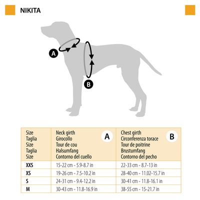 Ferplast Harnais pour chiens en nylon respirant avec NIKITA P
