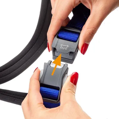 Ferplast Harnais réfléchissante pour chiens avec boucle DAYTONA CROSS P