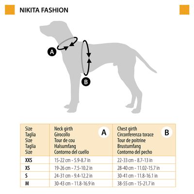 Ferplast Harnais technique en nylon respirant pour chiens. NIKITA P