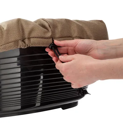 Ferplast Niche en plastique pour chiens et chats avec SOFA' TWEED