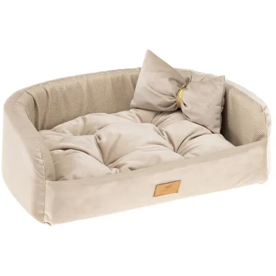 Ferplast Niche avec coussin pour chiens et chats en tissu HARRIS Ferplast Niche avec coussin pour chiens et chats en tissu HARRIS
