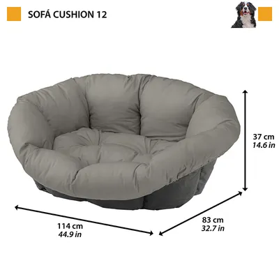 Ferplast Baumwollgepolsterter Bezug für Siesta Deluxe SOFA' CUSHION