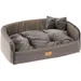 Ferplast Niche avec coussin pour chiens et chats en tissu HARRIS