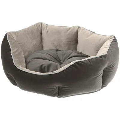 Ferplast Weiches Stoffsofa für Hunde und Katzen. QUEEN