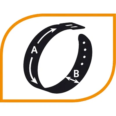 Ferplast Collier en polyester et PVC pour chiens. EVOLUTION CF