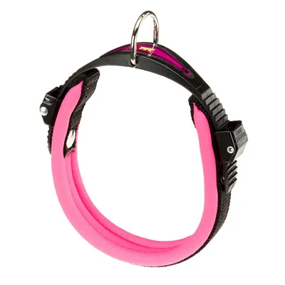 Ferplast Hundehalsband mit weicher Polsterung und ERGOFLUO C