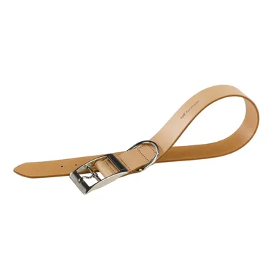 Ferplast Hundehalsband aus Leder NATURAL C