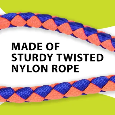 Ferplast Collier semi-étrangleur en cordon nylon tressé. TWIST CS