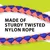 Ferplast Collier semi-étrangleur en cordon nylon tressé. TWIST CS Ferplast Collier semi-étrangleur en cordon nylon tressé. TWIST CS