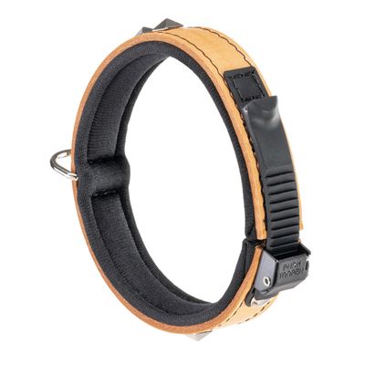 Ferplast Collier en véritable cuir avec clous décoratifs et GIOTTO LUXOR