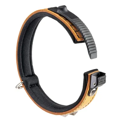 Ferplast Collier en véritable cuir avec clous décoratifs et GIOTTO LUXOR