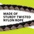 Ferplast Collier semi-étrangleur en cordon nylon tressé. TWIST CS Ferplast Collier semi-étrangleur en cordon nylon tressé. TWIST CS