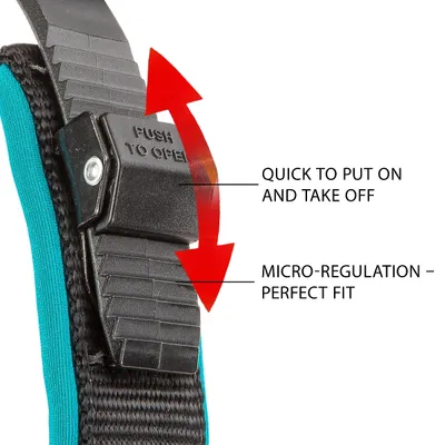 Ferplast Collier pour chiens avec rembourrage souple et ERGOFLUO C