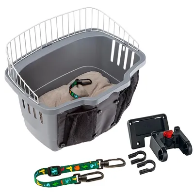 Ferplast Panier pour vélo pour chiens de petite taille avec ATLAS BIKE 20