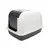 Ferplast Box toilette pour chats de grande taille avec toit MAXI BELLA