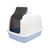 Ferplast Box toilette pour chats de grande taille avec toit MAXI BELLA