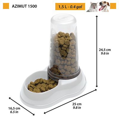 Ferplast Distributeur de croquettes ou eau de différentes AZIMUT