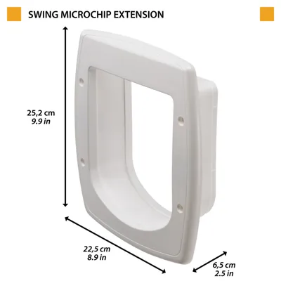 Ferplast Tunnel-Extension für Haustierklappe Swing SWING MICROCHIP Ferplast Tunnel-Extension für Haustierklappe Swing SWING MICROCHIP