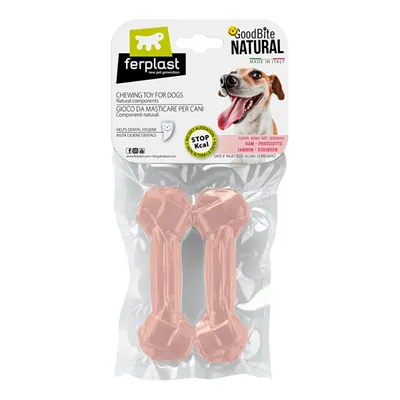 Ferplast Jouet à mâcher pour chiens au saveur de jambon- 6 GOODBITE Ferplast Jouet à mâcher pour chiens au saveur de jambon- 6 GOODBITE