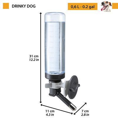 Ferplast Abeuvoir universel pour paniers de transport DRINKY DOG -
