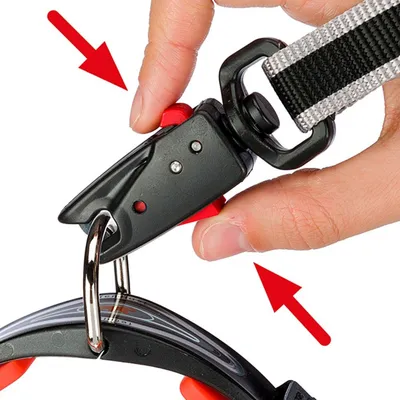 Ferplast Laisse de dressage pour chiens avec mousqueton TWIST MATIC GA