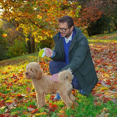 Ferplast Laisse rétractable avec cordon. 4 tailles et large choix de