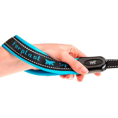 Ferplast Hundeleine mit automatischem Karabiner und zwei SPORT DOG MATIC