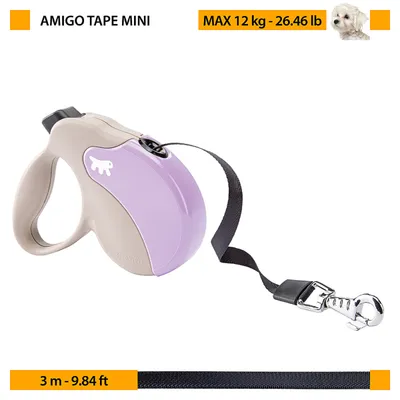 Ferplast Laisse rétractable avec sangle extensible. 4 AMIGO TAPE