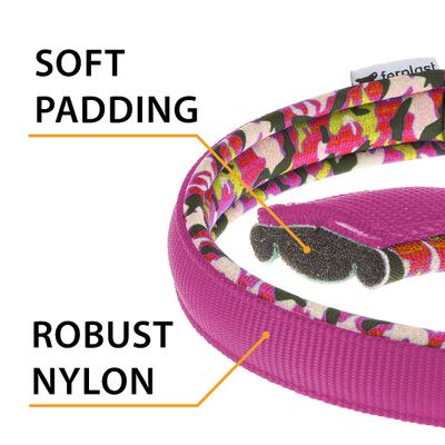 Ferplast Laisse pour chiens en nylon à poignée souple. DAYTONA FANTASY