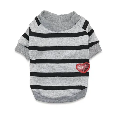 Gestreiftes Hunde-T-Shirt – Hundebekleidung Gestreiftes Hunde-T-Shirt – Hundebekleidung