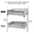 BINGOPAW Canapé pour Chien Grande Taille Lit Surélevé BINGOPAW Canapé pour Chien Grande Taille Lit Surélevé