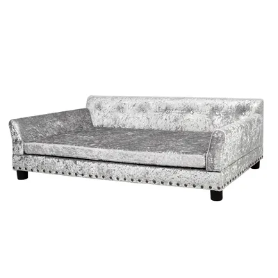BINGOPAW Canapé pour Chien Grande Taille Lit Surélevé BINGOPAW Canapé pour Chien Grande Taille Lit Surélevé