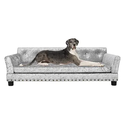BINGOPAW Canapé pour Chien Grande Taille Lit Surélevé BINGOPAW Canapé pour Chien Grande Taille Lit Surélevé