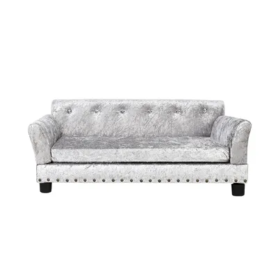 BINGOPAW Canapé pour Chien Grande Taille Lit Surélevé BINGOPAW Canapé pour Chien Grande Taille Lit Surélevé
