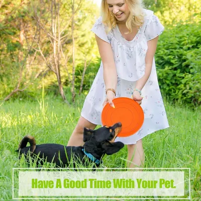 MCBOSON Frisbee en silicone 7 couleurs