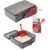 MCBOSON Faltbare Katzentoilette + Schaufel