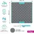 LickiMat  - Tapis de léchage Buddy Deluxe pour chats et chiens  Lickimat