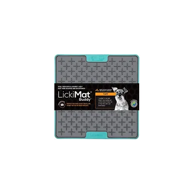 LickiMat  - Tapis de léchage Buddy Deluxe pour chats et chiens  Lickimat