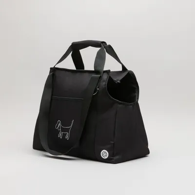 Barkalot Transporteur de chien noir