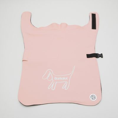 Barkalot Imperméable rose pour chien recyclé