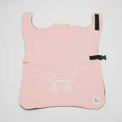 Barkalot Imperméable rose pour chien recyclé Barkalot Imperméable rose pour chien recyclé