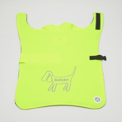 Barkalot Imperméable Pour Chien Recyclé Haute Visibilité Jaune