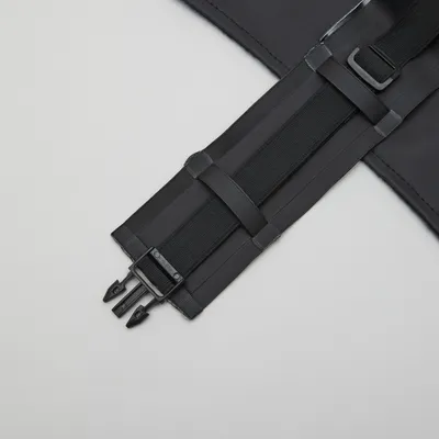 Barkalot Imperméable pour Chien Noir Upcyclé