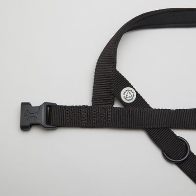 Barkalot Harnais Pour Chien Noir de Poix