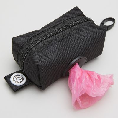 Barkalot Support pour sac à crottes Noir
