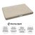 L beige / brun doré