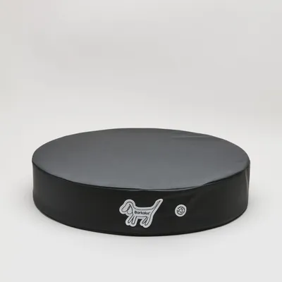 Barkalot Lit pour chien en PVC recyclé noir Barkalot Lit pour chien en PVC recyclé noir
