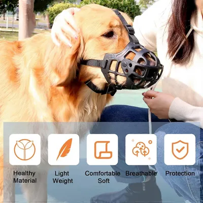 MCBOSON Muselière pour chien  Strong