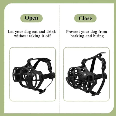 MCBOSON Muselière pour chien  Strong