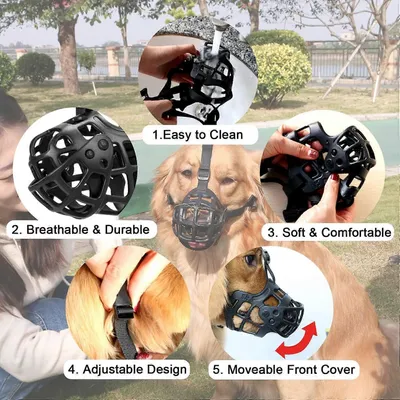 MCBOSON Muselière pour chien  Strong